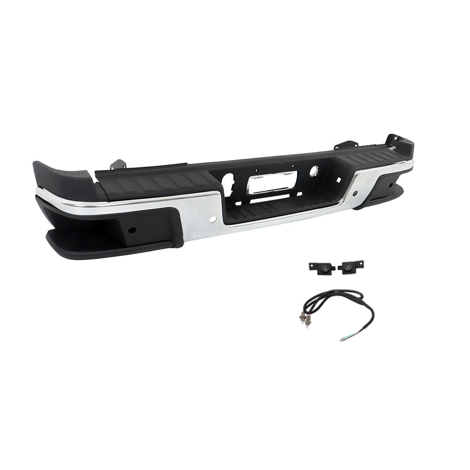 Labwork Rear Step Bumper Assembly For 2019-2021 Chevy Colorado Canyon W/ Sensor