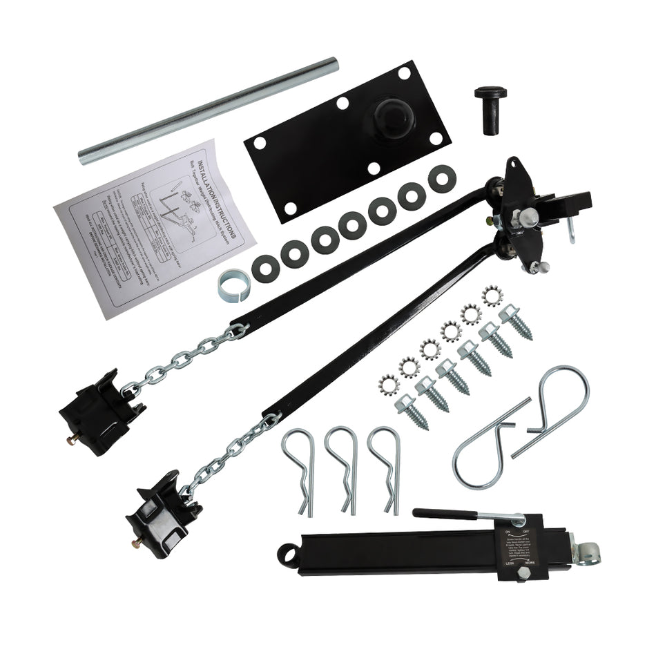 Labwork Trailer 800Lb Weight Distribution Hitch+Sway+Drop Shank+2 5/16 In Ball