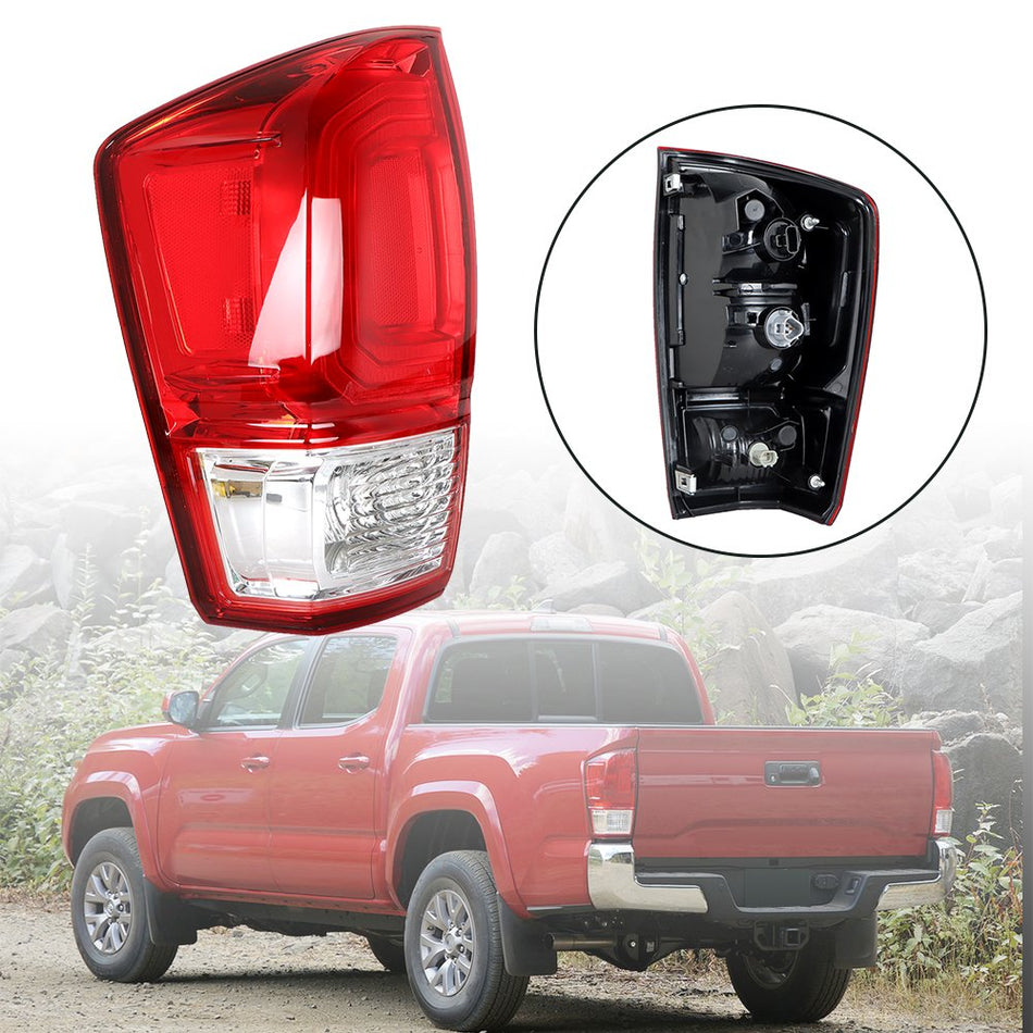 Labwork Rear Left Side Tail Light Assembly For Tacoma SR SR5 2016-2019 Halogen