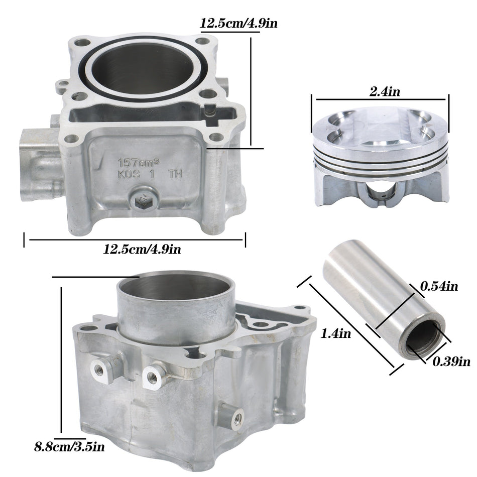 Fit For HONDA Cylinder Piston Kit PCX160 PCX150 160CC 2021-2022 62MM