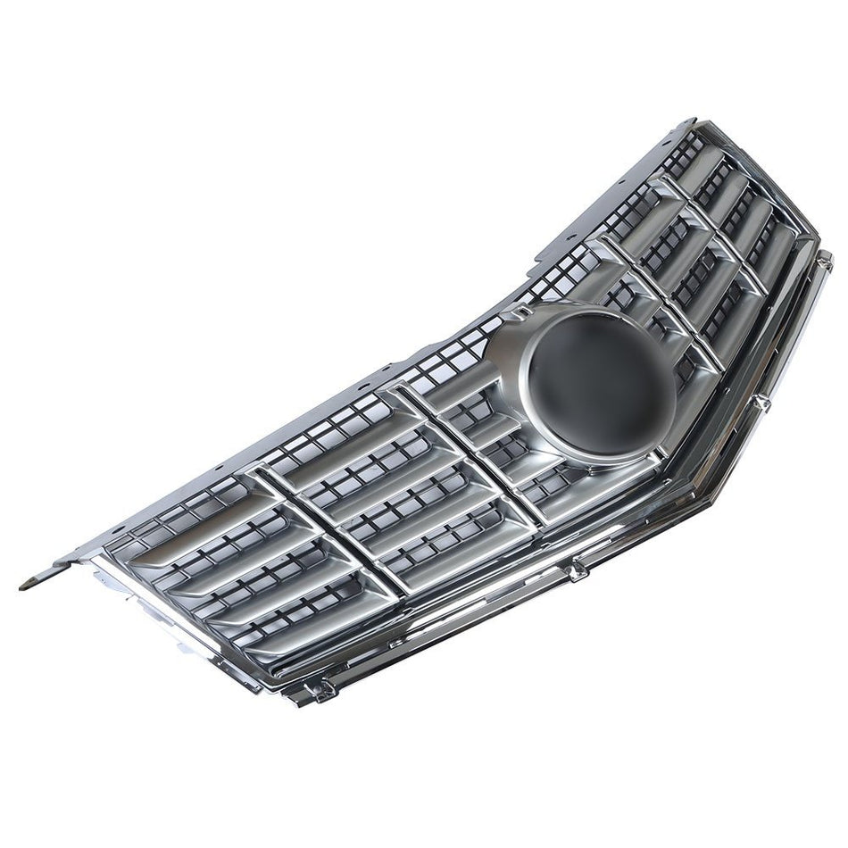 Labwork Front Bumper Grill Upper Grille For Cadillac SRX 2013-2016 ABS Chrome