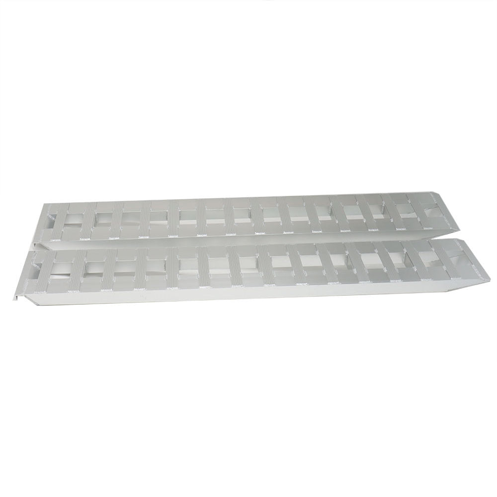 Labwork 84" x 15" 6061T6 Aluminum 6000 LBS Truck Car Auto Trailer Ramps Hook end