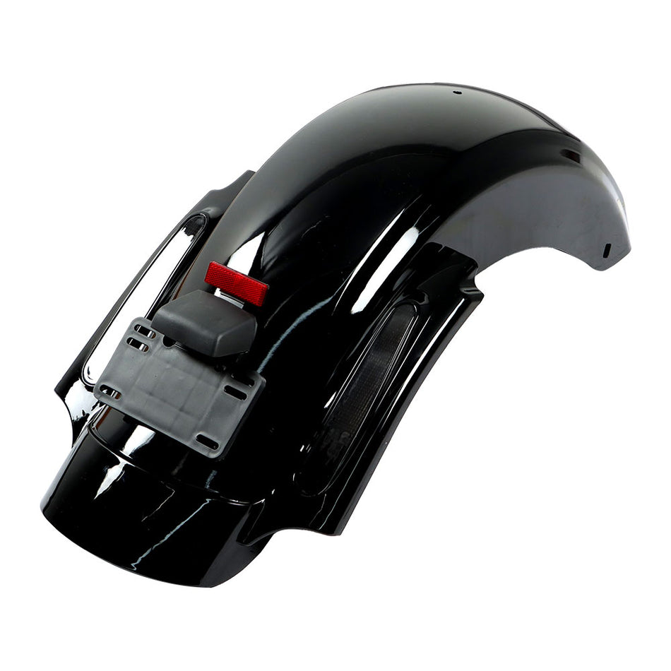 CVO Style Rear Fender System W/ LED For Touring 2009-2013 Road King Street Glide