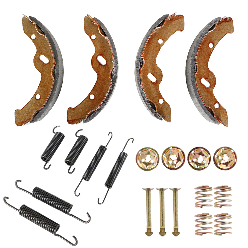 Brake Shoes & Spring Kit Fits For EZGO Golf Cart TXT Medalist 1997-Up 27943-G01