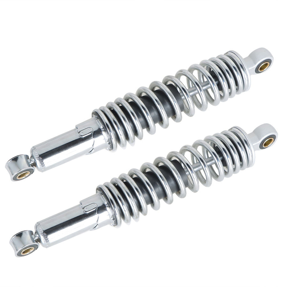 For Sportster XL883 1200 72 48 1979-2012 Pair Chrome Rear Shocks Absorber 320mm