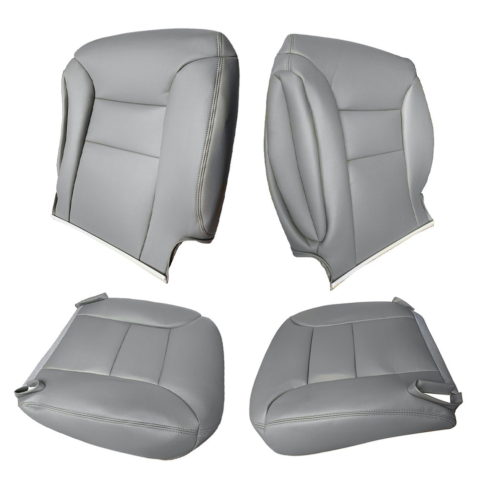 Labwork Seat Cover For Chevy C1500 K1500 1995-99 Passenger Deiver BottomTop Gray