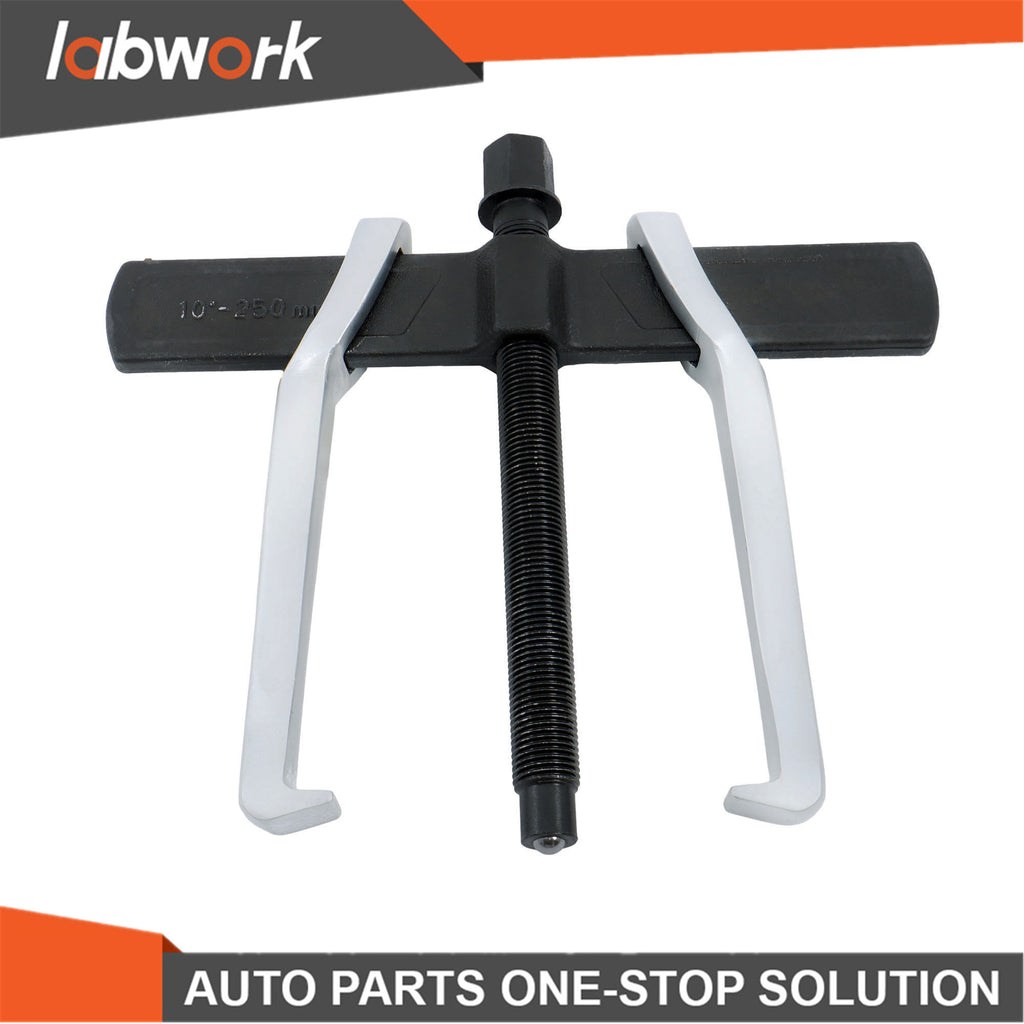 Labwork 10" 2-Jaw Gear Puller - Pulley Flywheel Bearing Removal Tool