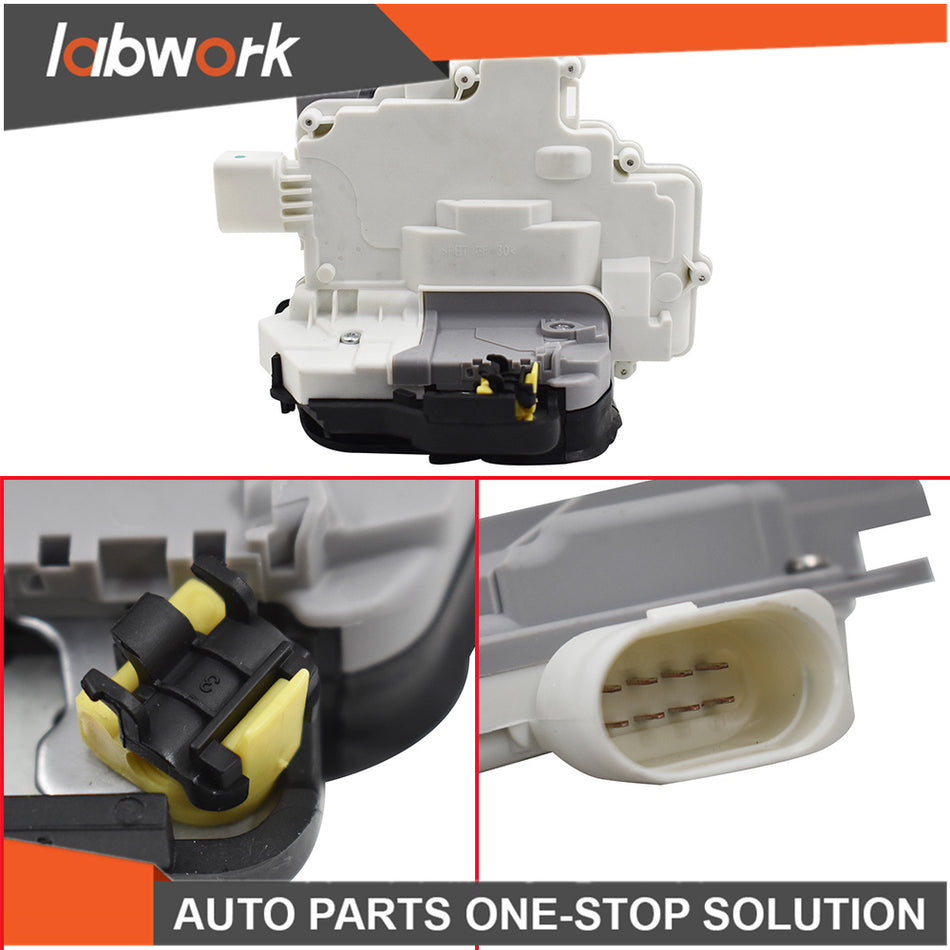 Labwork Rear Left Door Lock Actuator Motor for Audi A3 A4 A6 A8 R8 RS3 RS6