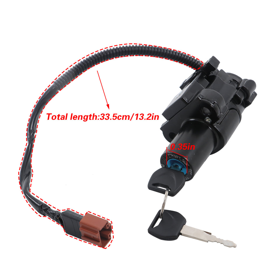 Ignition Switch Lock Fuel Gas Cap Lock Key For Honda CB500F CBR500R CB500X 13-15