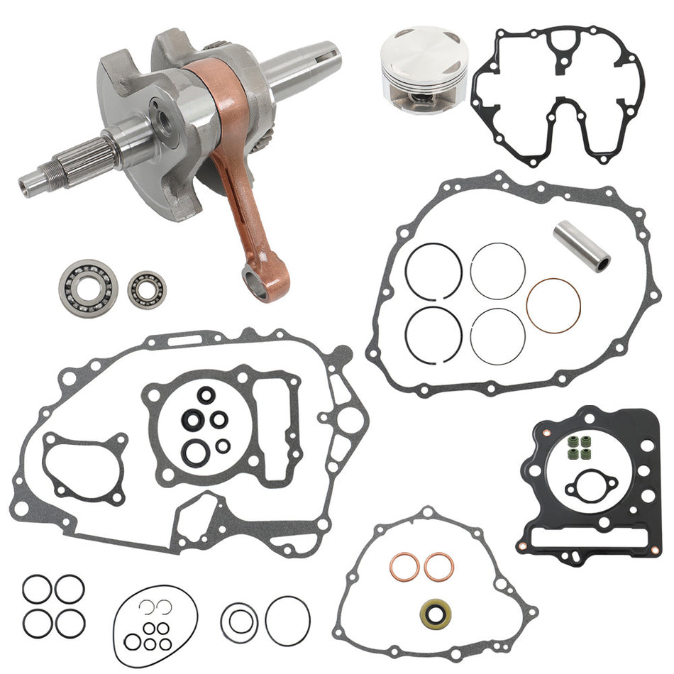 FOR HONDA TRX 400 EX ENGINE REBUILD KIT, CRANKSHAFT, PISTON, GASKETS 1999-2004
