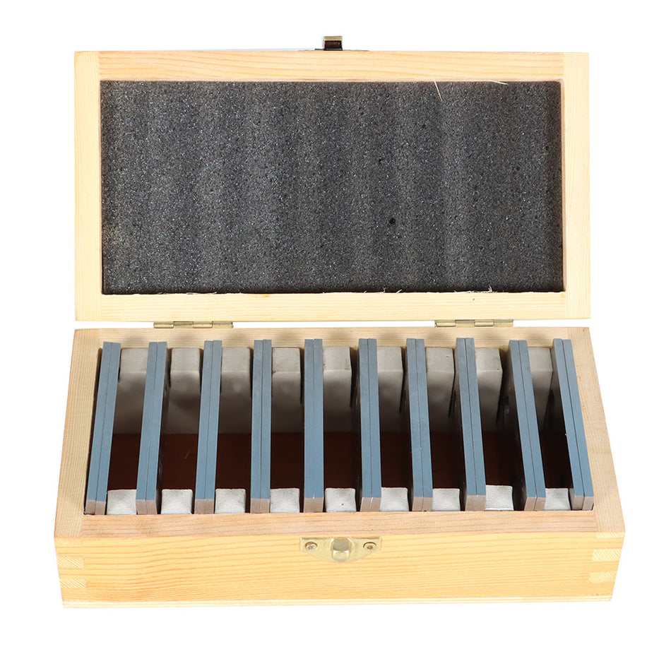 10 Pair 1/8 x 3" Precision Parallel Set Hardened Steel In Case Steel New