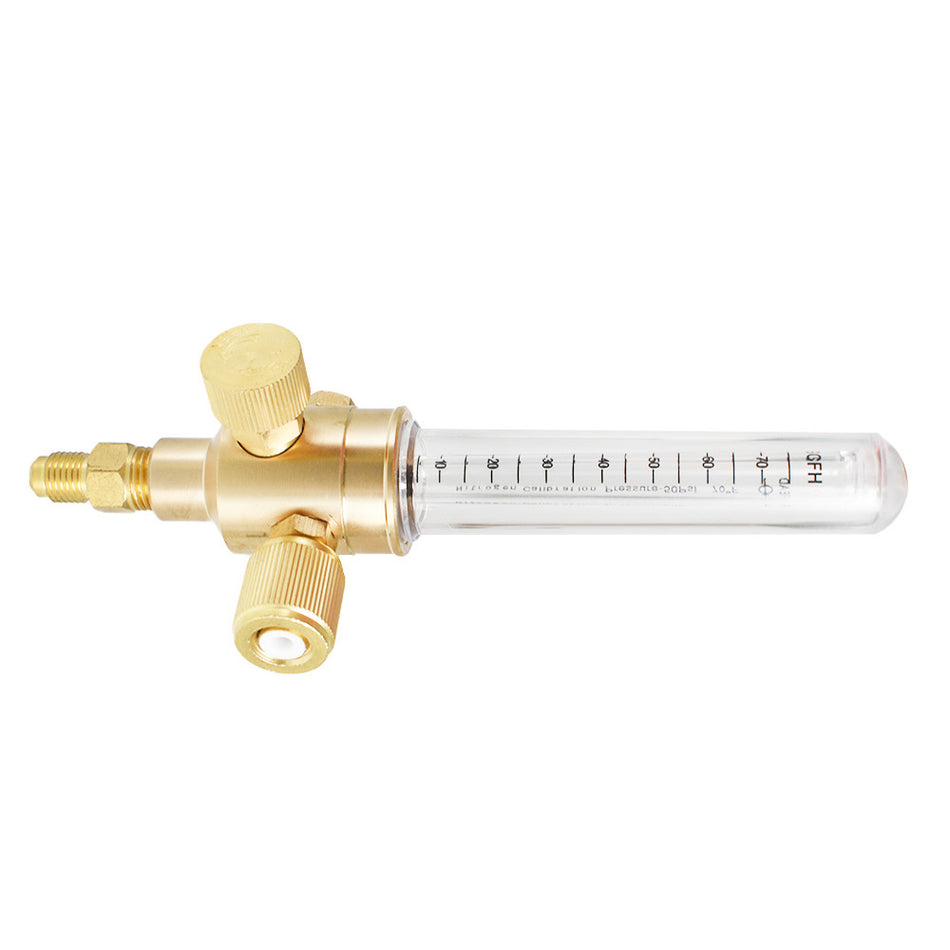 Max inlet Pressure 50 PSIG Precision Brass Body Construction Nitrogen Flow Meter