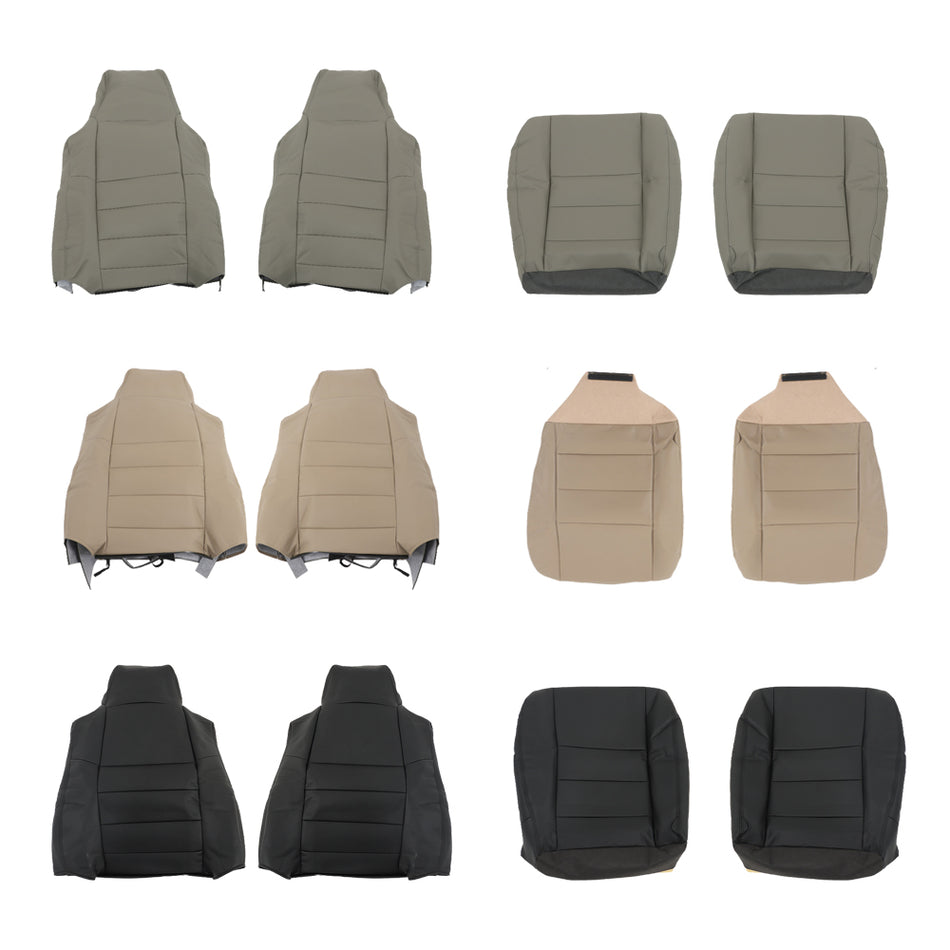 Labwork Left Right Seat Covers For 2002-2007 Ford F250 F350 F450 F550 Super Duty
