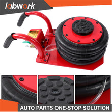 Load image into Gallery viewer, Labwork Triple Bag Air Jack 3 Ton/6600 lb Pneumatic Jack for Car SUV Lifting