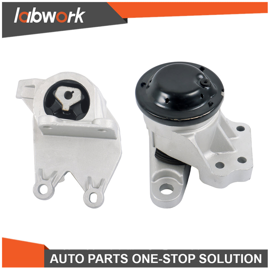 Labwork Engine Motor&Transmission Mount 2pc Set For Ford Explorer 3.5L 11-14