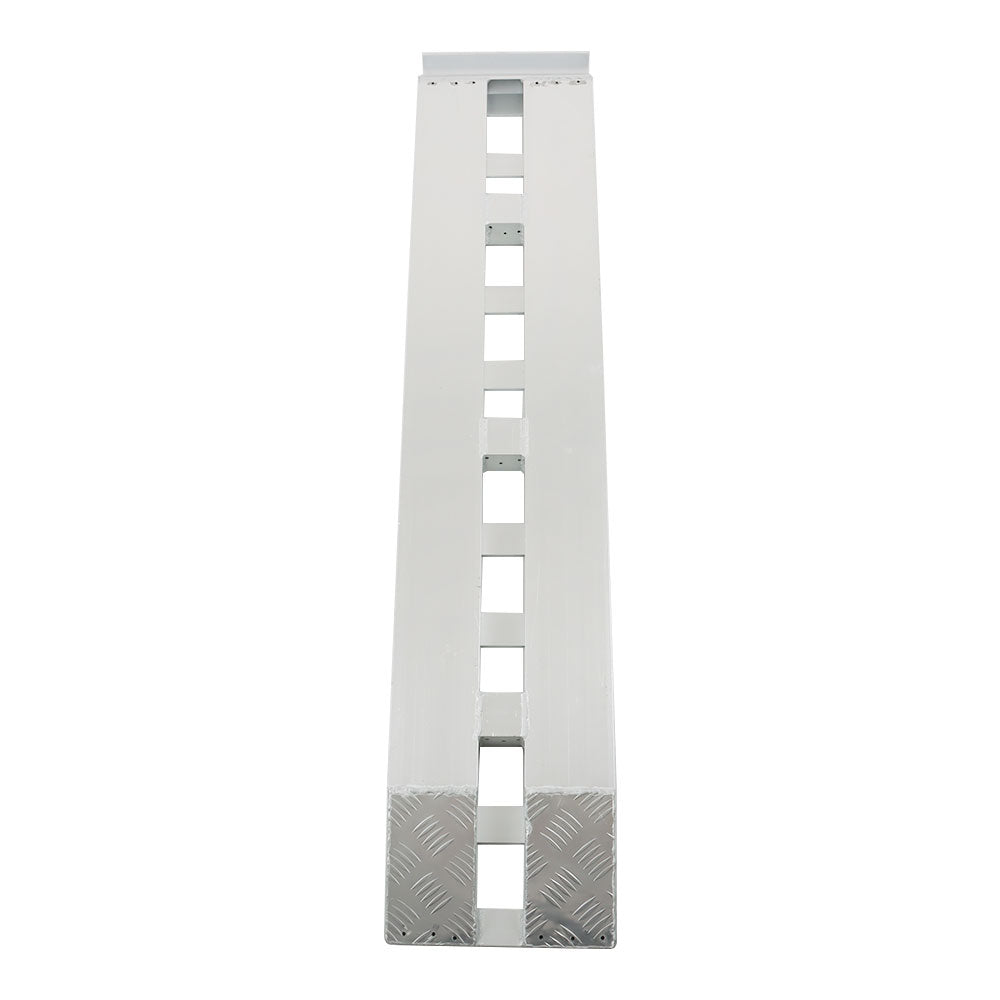 Labwork 60''x12'' 6500Lbs 1 Pair Aluminum Ramps Car Trailer Truck Ramps Hook End