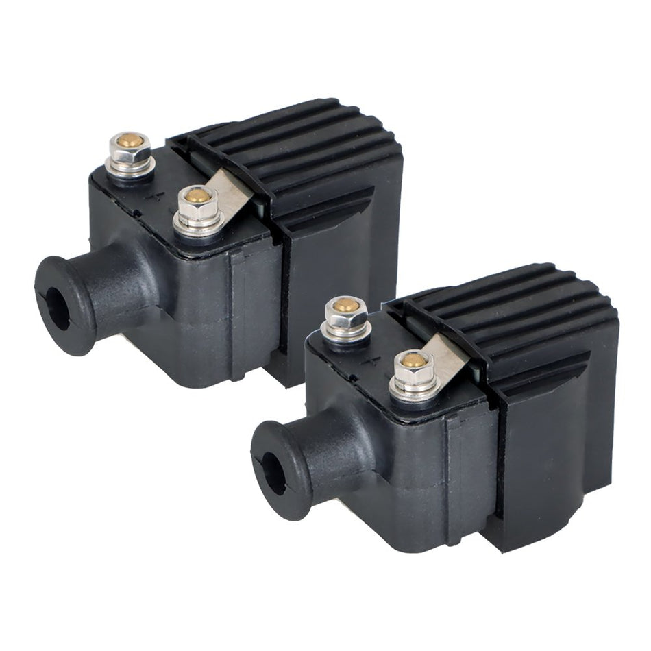 2 Ignition Coil For Mercury Mariner 25HP Outboard Boat 339-7370A13 339-832757A4