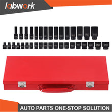 Load image into Gallery viewer, 1/2" Inch Deep Impact Socket Set Drive 8-32mm Metric Garage Sae With Case 35pcs
