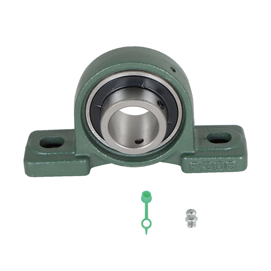 UCP208-24 Solid Base Pillow Block Bearing 1-1/2 Bore Self Aligning 2 Bolt, 2 PCS