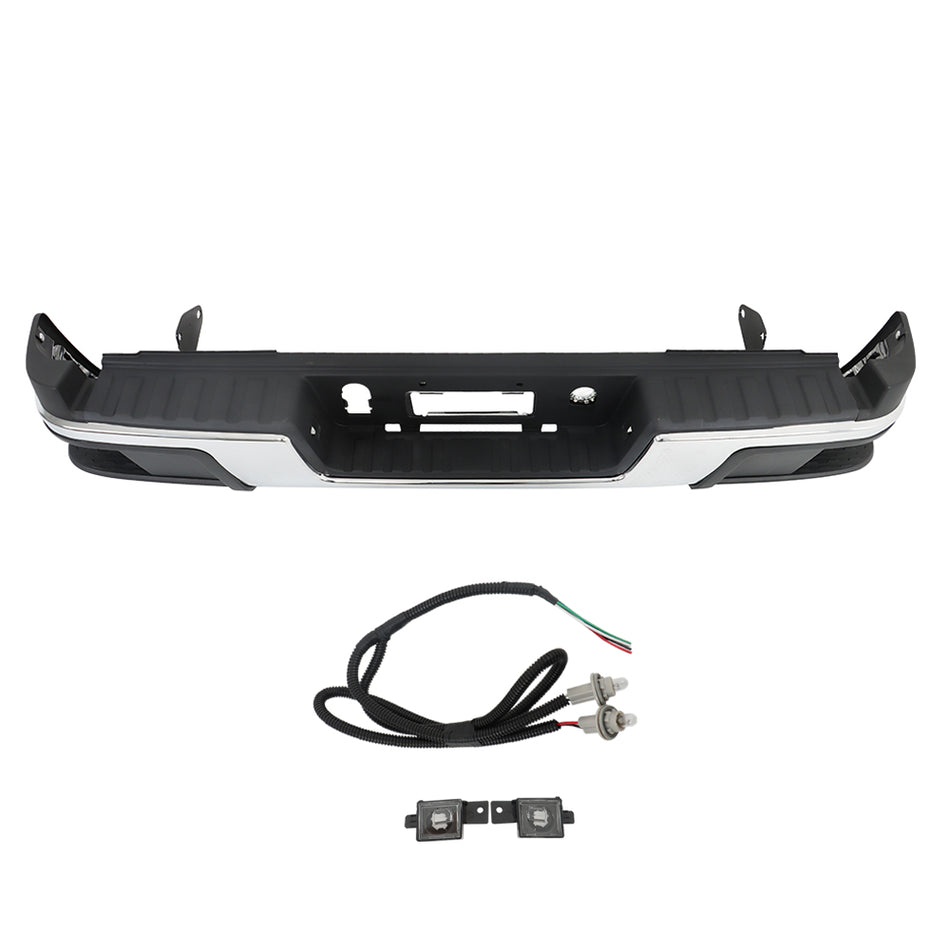 Labwork Rear Step Bumper Assembly For 2015-21 2022 GMC Canyon Chevrolet Colorado