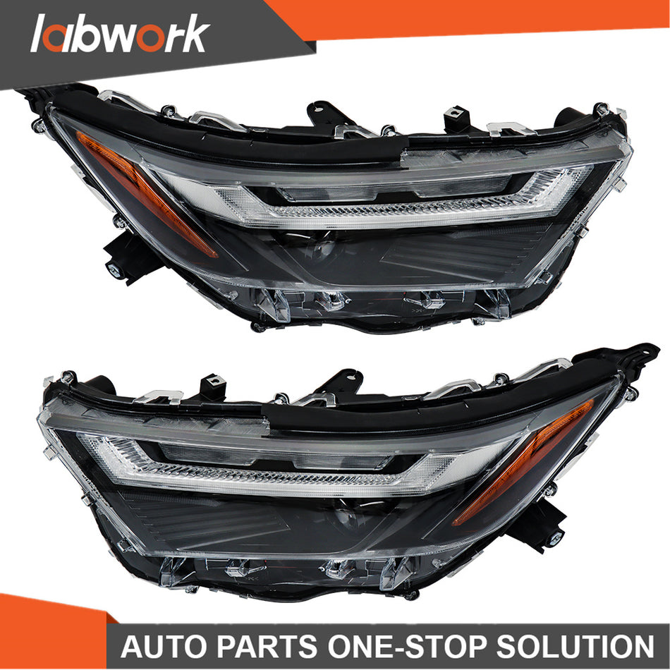 Labwork For 2022-2023 Toyota Rav4 Rav-4 XSE Full LED Headlight w/ Bulb Passenger