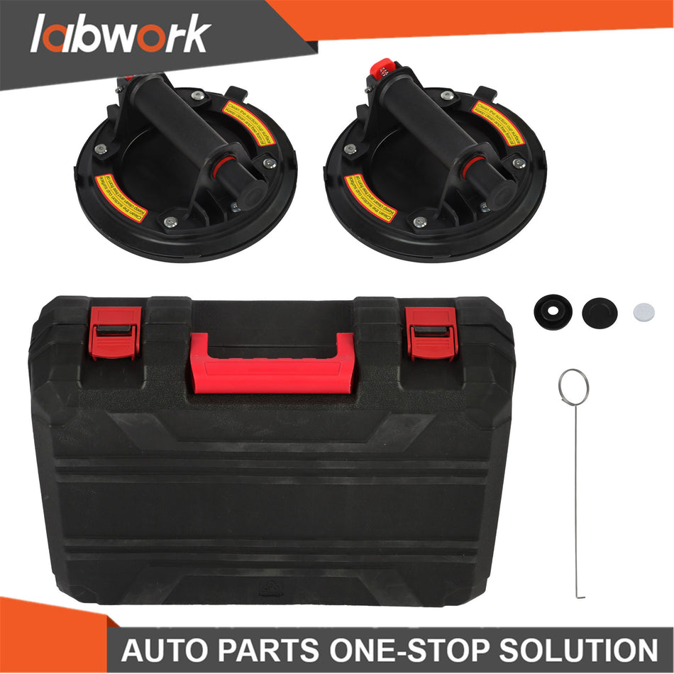Labwork 2PCS Tile Suction Cups Heavy Duty Vacuum Glass Suction Cup 8" 440lbs