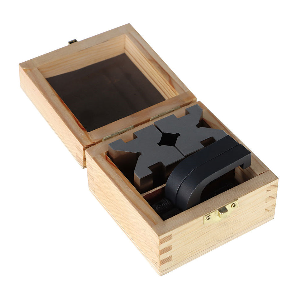 2PCS 1-3/8" x 1-5/8" x 1-3/4" Precision "V" Block Supplied in pairs