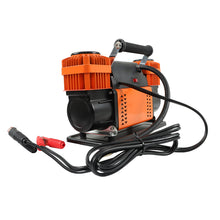 Load image into Gallery viewer, Labwork 12V True Dual Air Compressor For Truck Inflatable Boat Double Cylinder