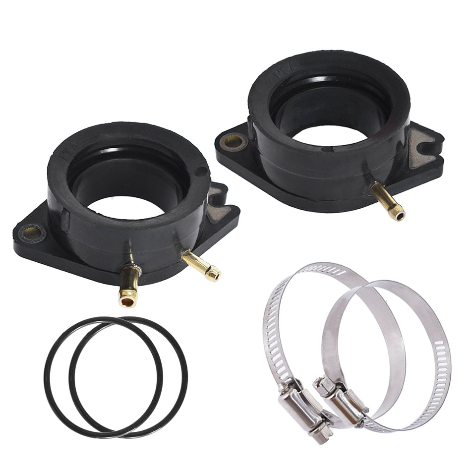 Carburetor Intake Manifold Boots For Yamaha Virago 750 XV750 81-97 XV920 XV1100