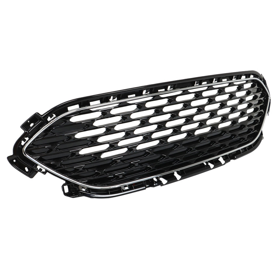 Labwork Grille Assembly Front Upper Side With Chrome Trim For 20-22 Ford Escape