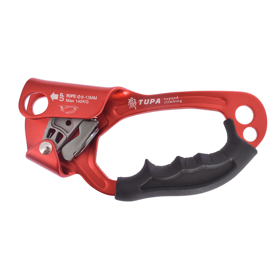 8~13mm Tree Arborist Rappelling Gear Rope Left Hand Ascender Rock Climbing Red