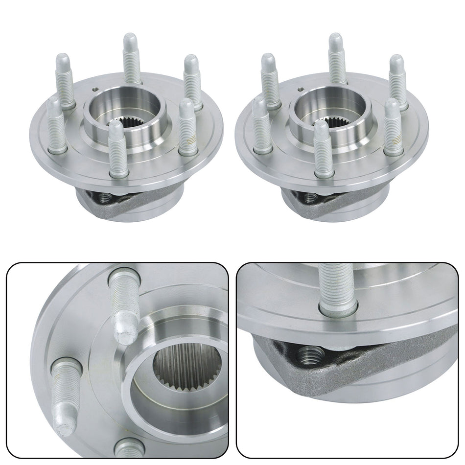 Labwork Wheel Bearing Hubs 2x  For 2011 Saab 9-4X & 2010-2016 Cadillac SRX