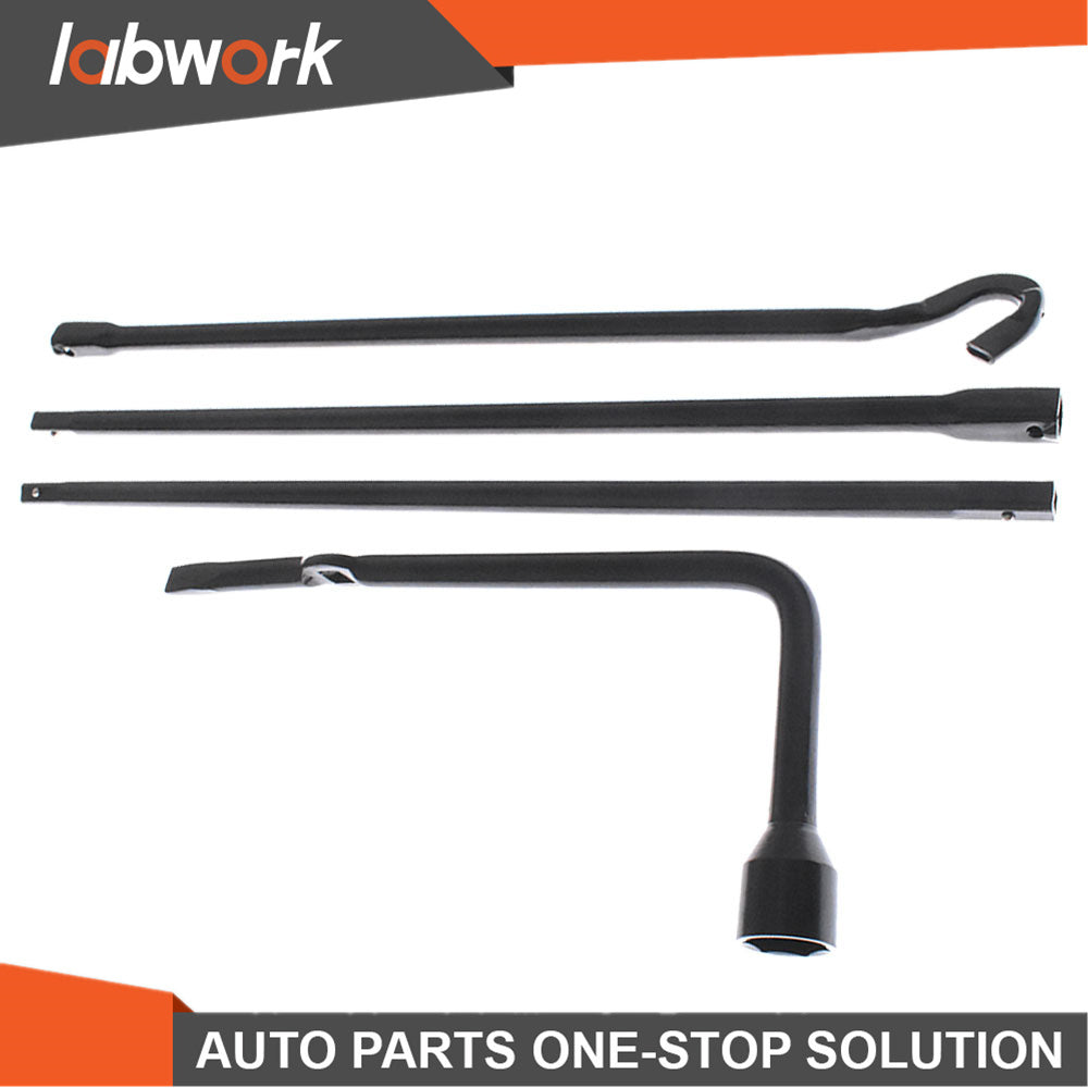 Labwork Spare Lug Wrench Tire Tool Kit w/Bag for 2005-2013 Toyota Tacoma 2.7L