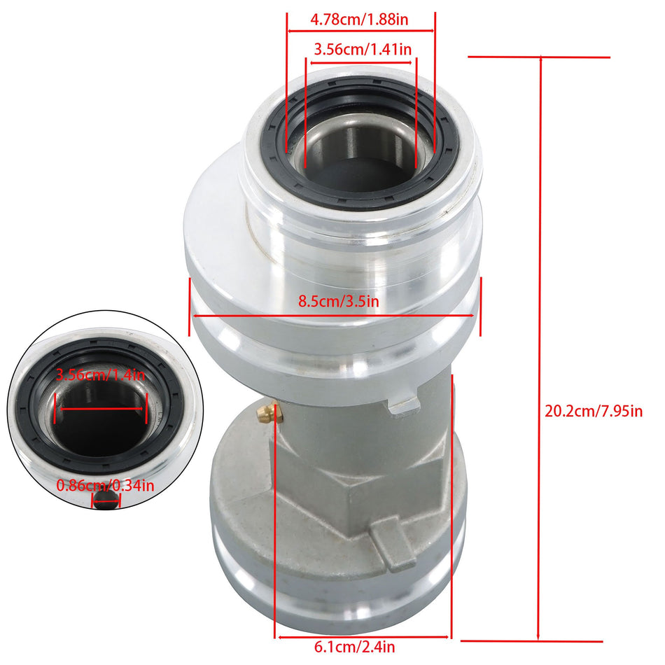 Rear Axle Bearing Housing Carrier Hub for Polaris Trail Boss 330 2003-2004