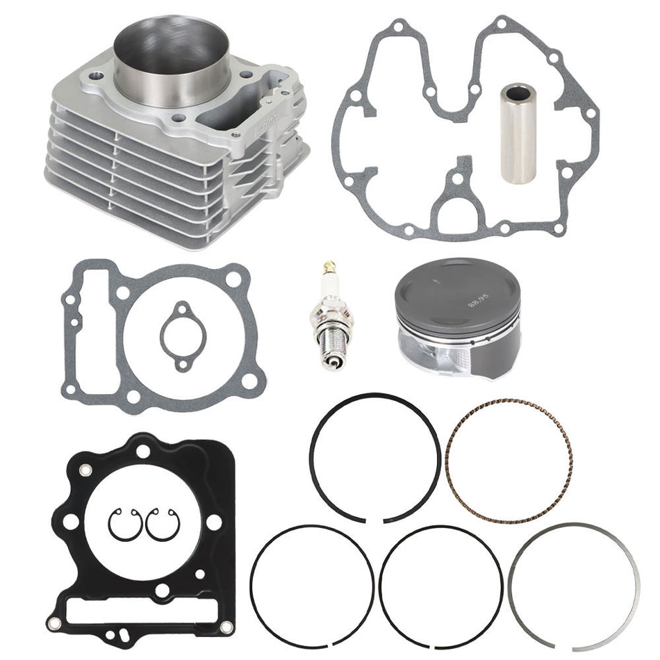 For Honda TRX400EX 89MM 440CC Big Bore Cylinder Piston Top End Kit 1999-2008