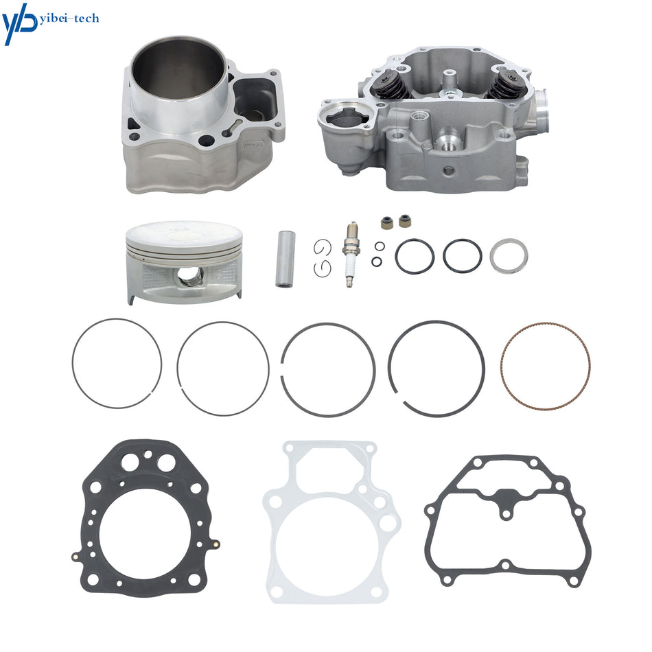 Cylinder Head + Cylinder + Rebuild Kit For Honda TRX500 2009-2024 12200-HP7-A01