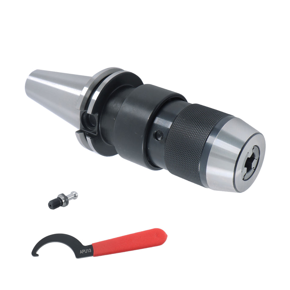 CAT40 Collet Chuck CNC Keyless Drill Chuck 1/2'' for HAAS CAT40 APU13 NEW