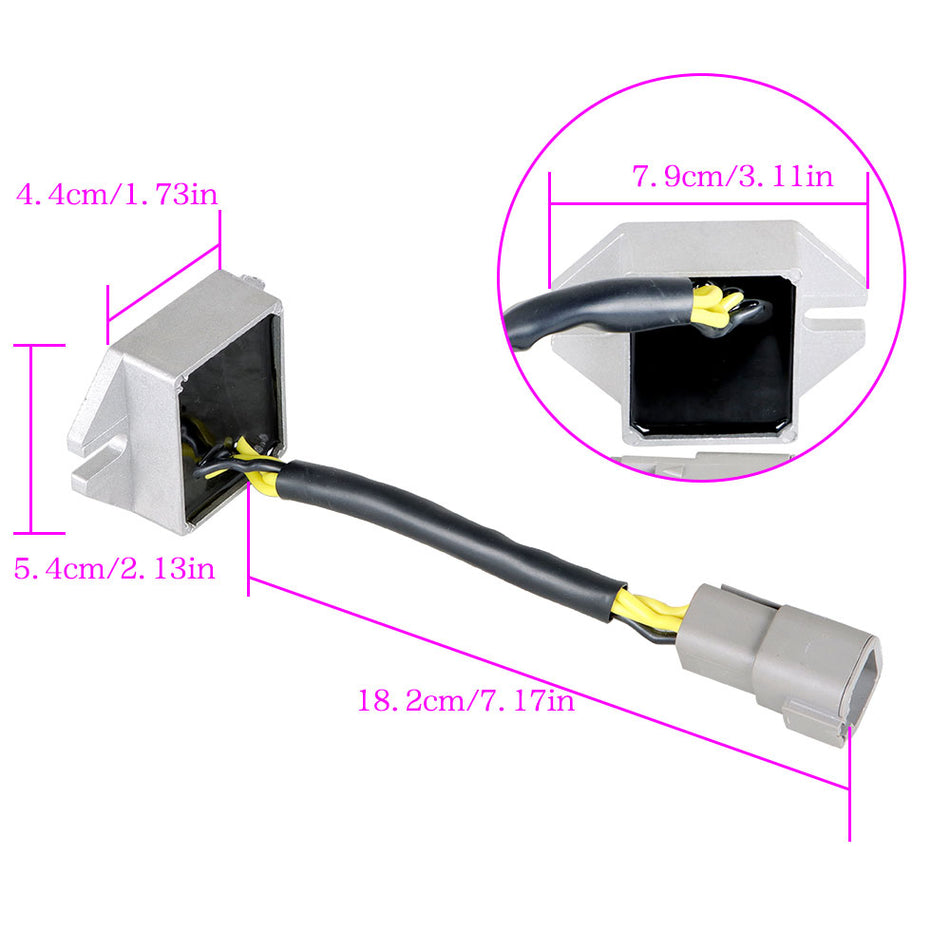 Voltage Regulator Rectifier For Ski-doo MXZ 550F 2002-2004 Snowmobile 515175655