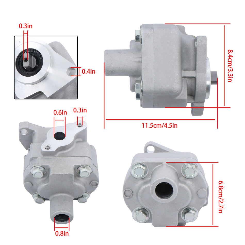 New Hydraulic Pump for Kubota Tractor BX1800D B2100D BX2200D B2400E BX22D BX23D