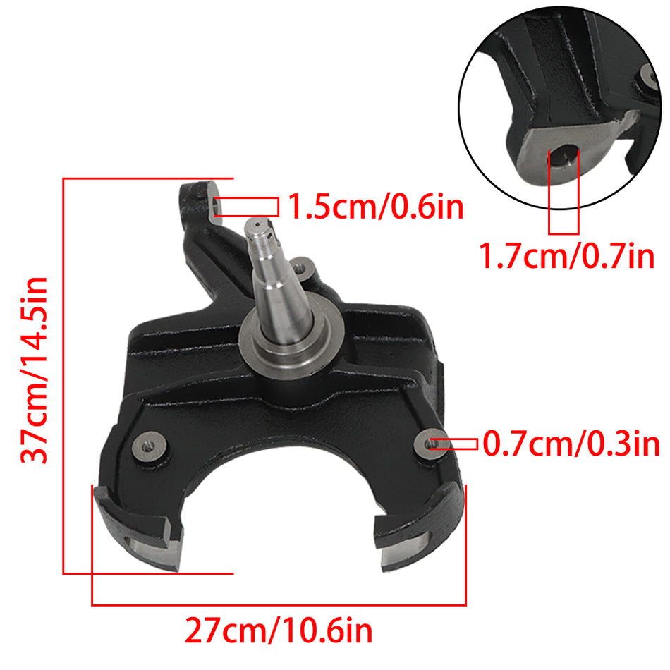 Labwork 2.5 Inch Drop Spindles Knuckle Pair For 63-67 Chevrolet C10 Panel 2WD