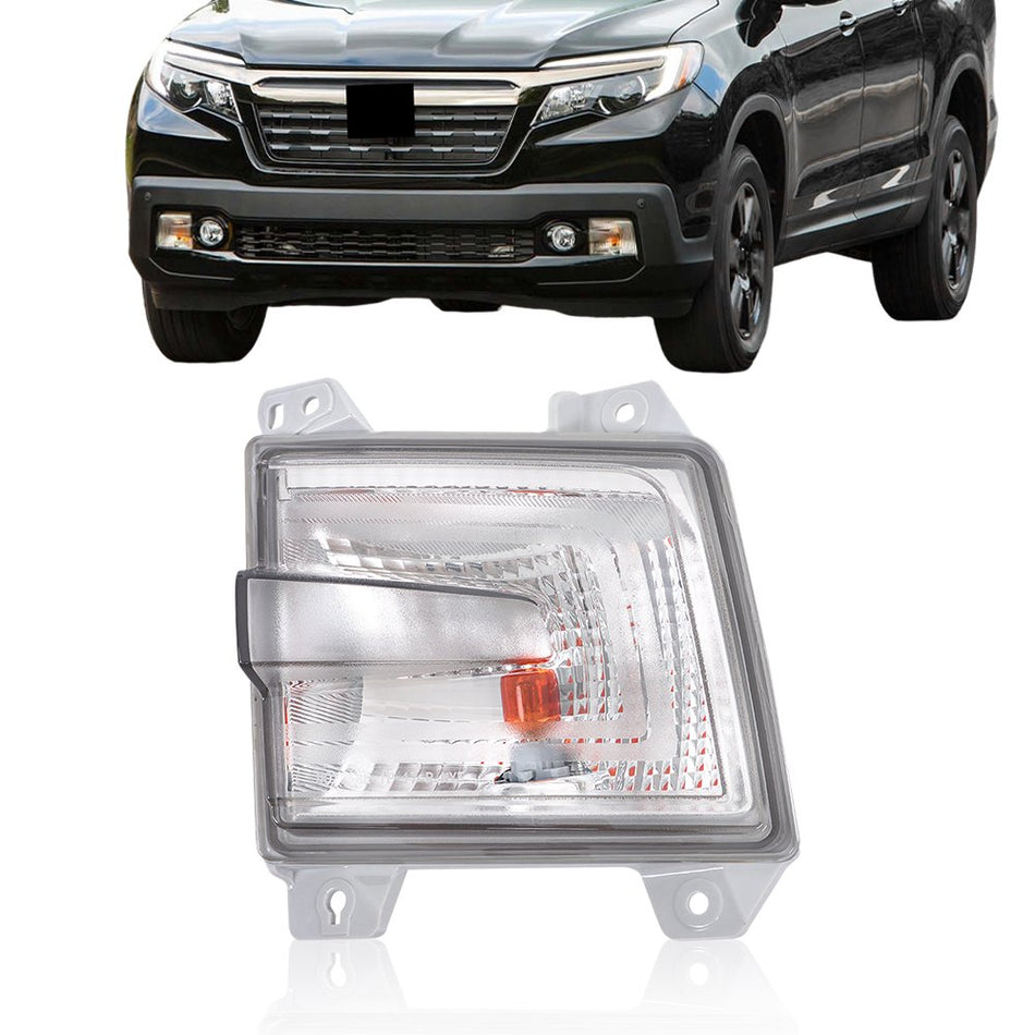 Labwork Driver Left Turn Signal Light For Honda Ridgeline 2017 2018-2020 Halogen