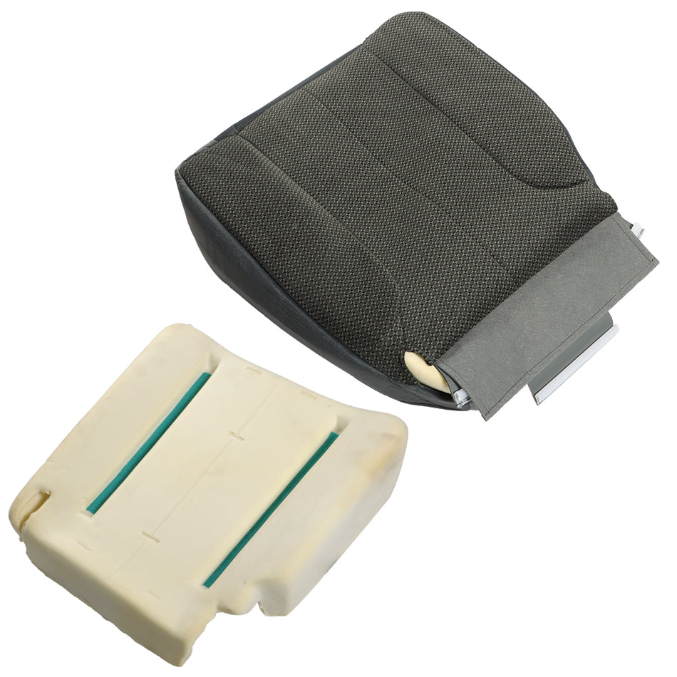 Labwork Driver Side Foam Cushion+Seat Cover For 2002-2005 Dodge Ram 1500 2500