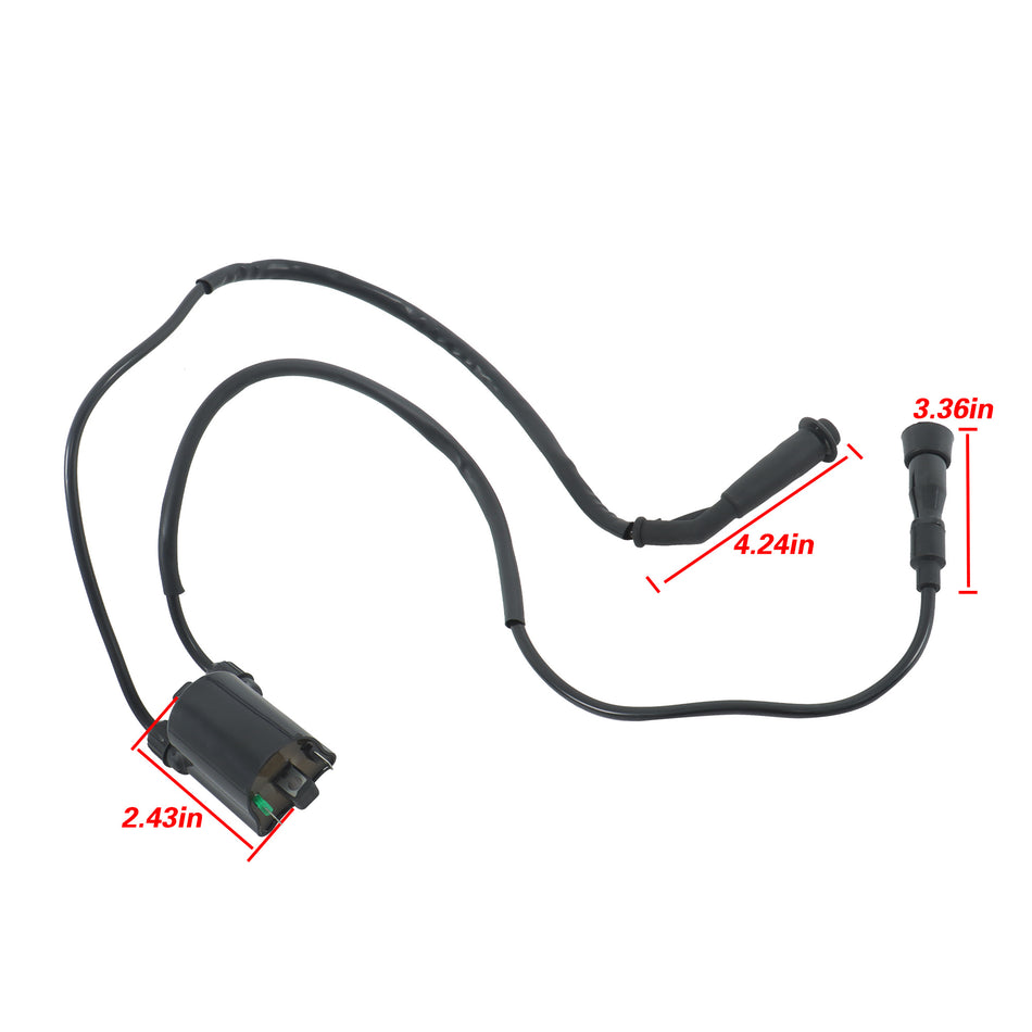 Fit For Honda Shadow VLX 600 VT600 1988-2007 Ignition Coil & Spark Plug Cap