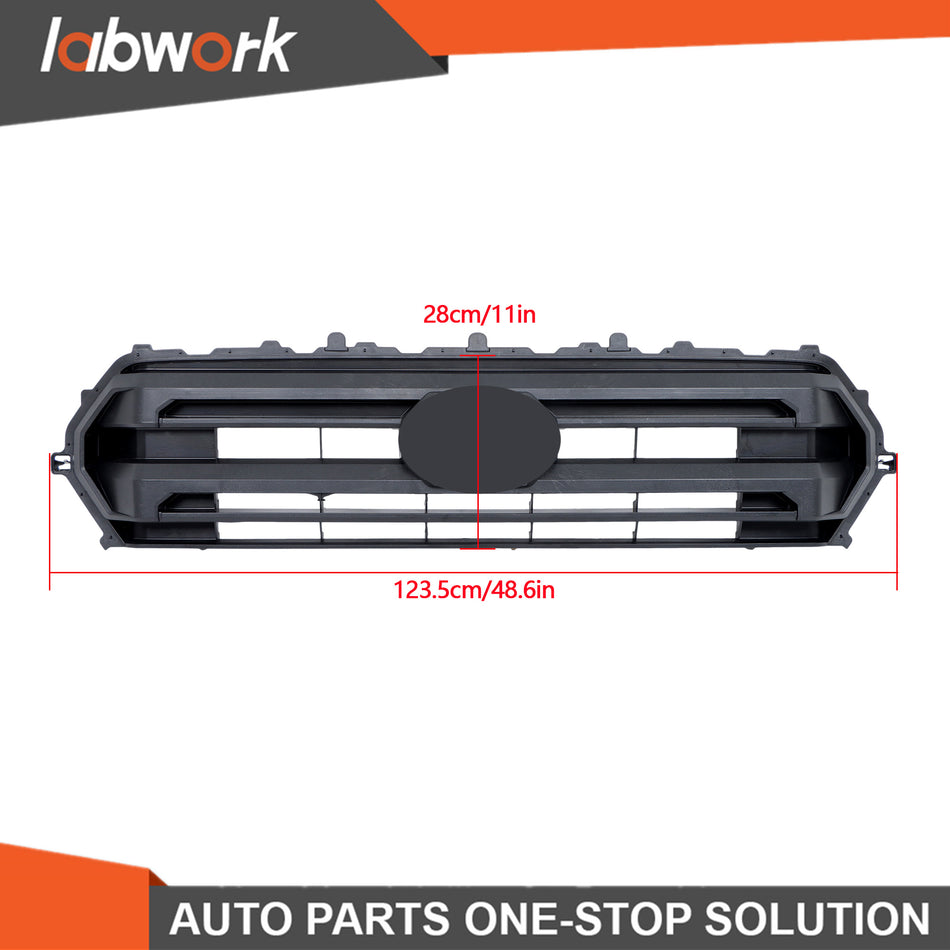 Labwork Front Bumper Upper Grille For Toyota Tacoma 2024-25 Plastic 53111-AK010