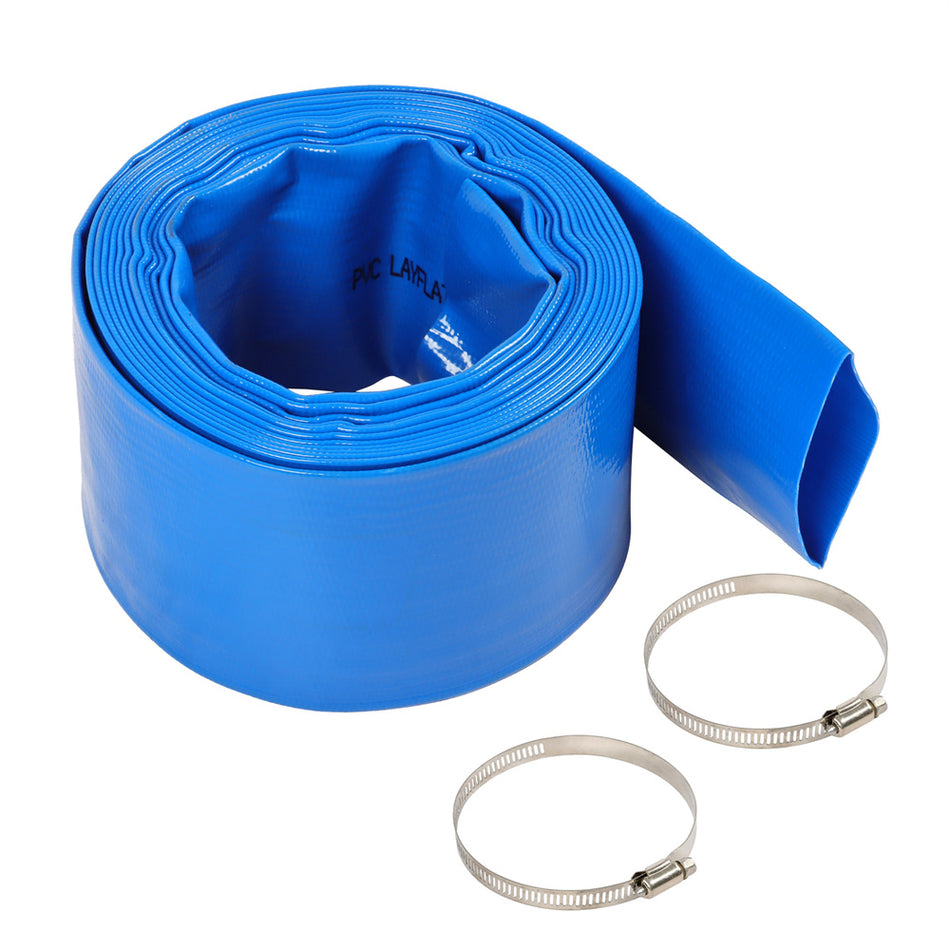 3in x 25ft Swimming Pool Backwash Hose Water Discharge Hose For Water Transfer