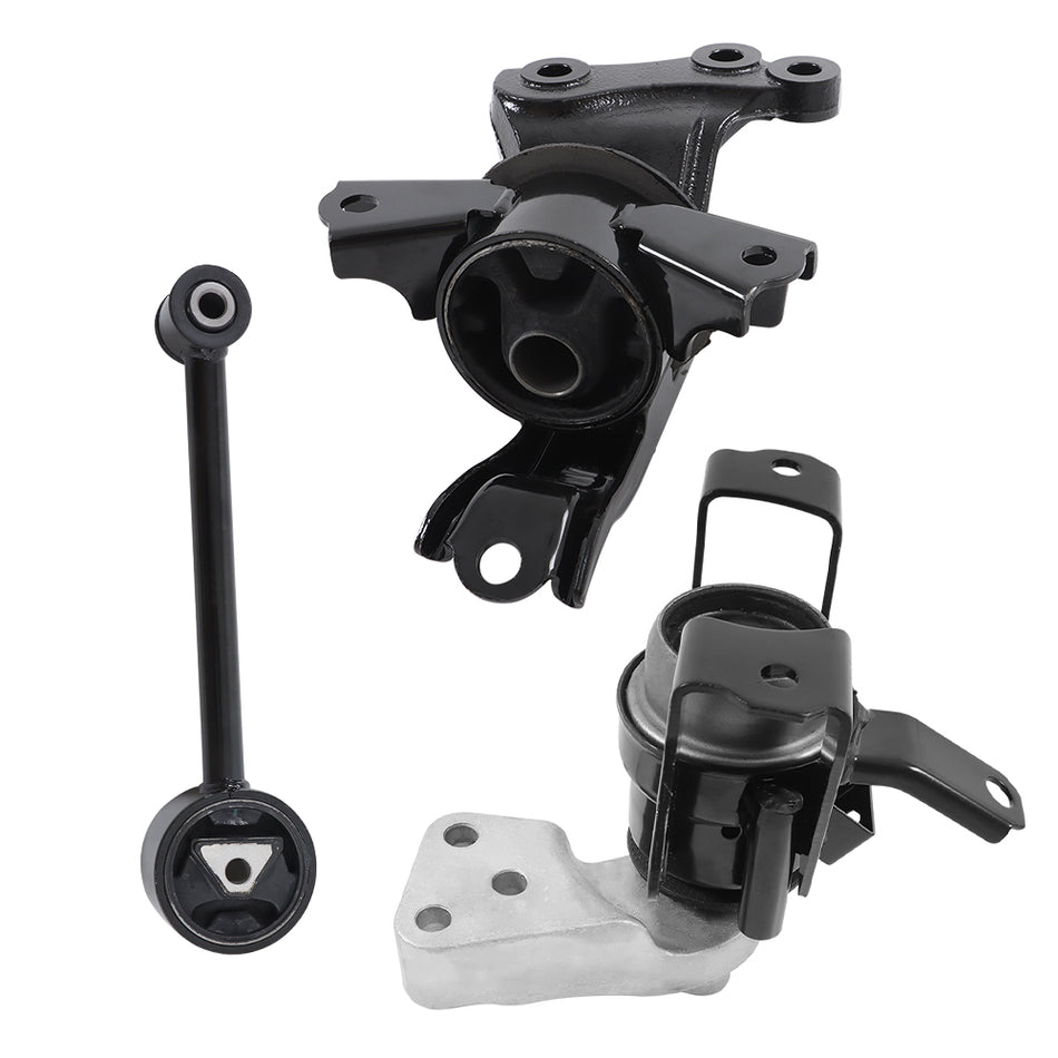 Labwork Engine Motor Mount Set For 2017-2022 Mitsubishi Mirage G4 1.2L 1193CC