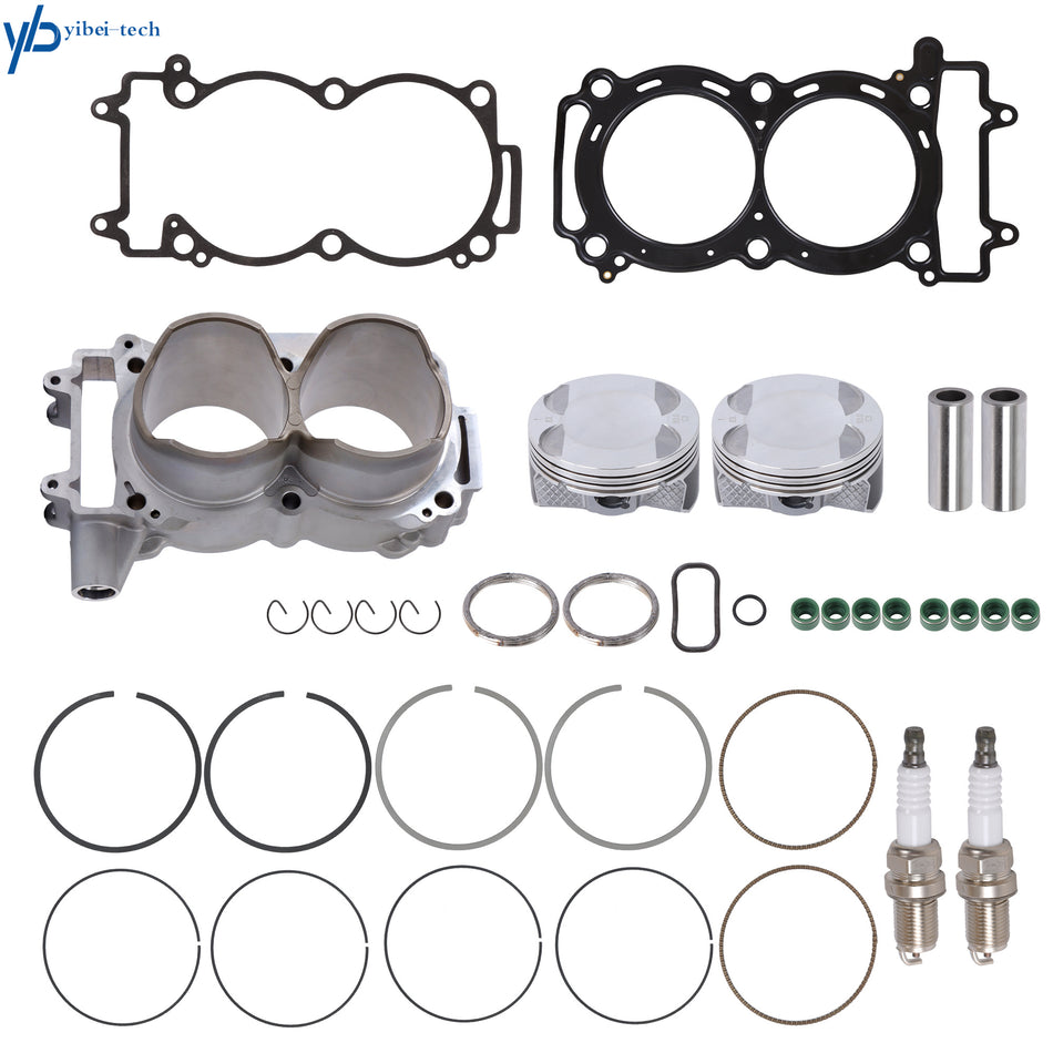 93mm Cylinder Piston Gasket Kit 3022278 For Polaris RZR XP 900 2011-2013