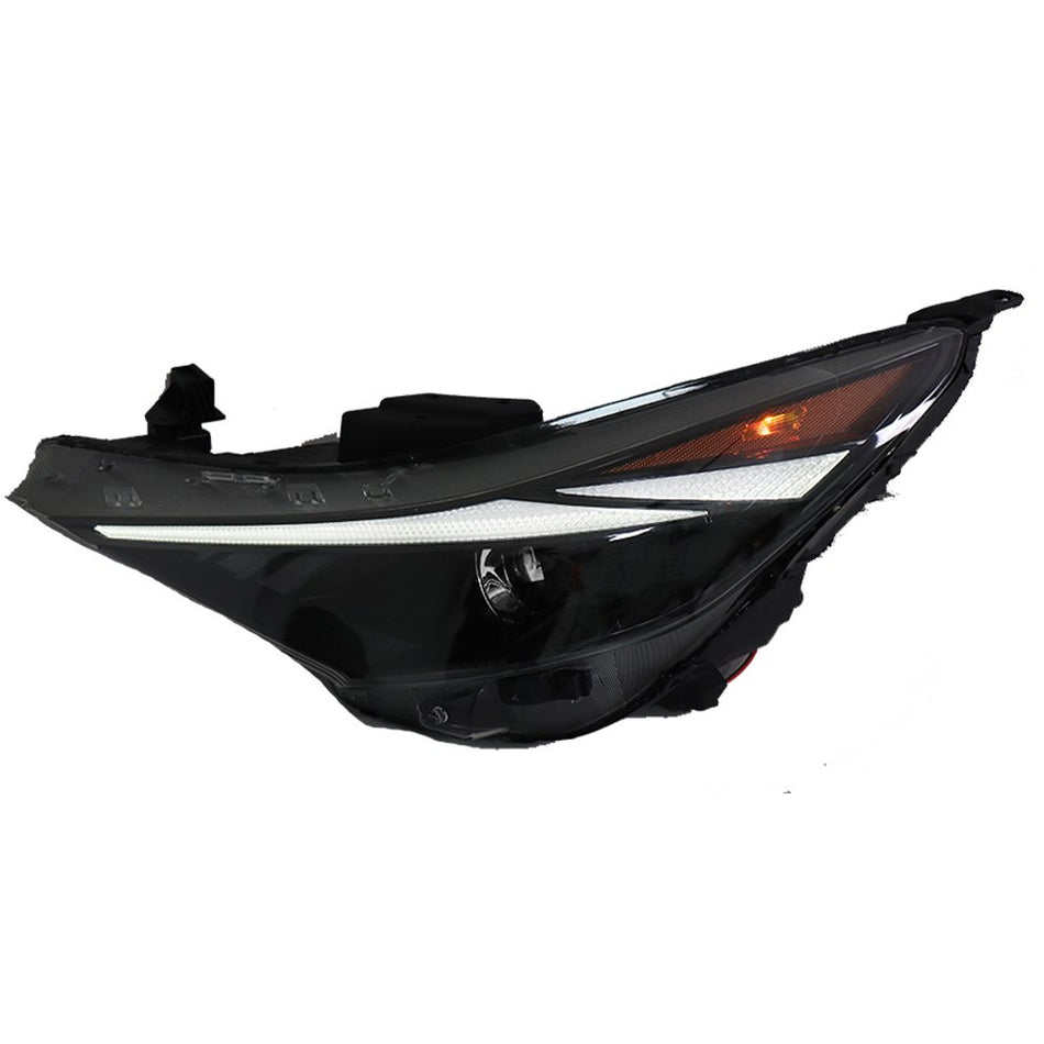 Labwork Left Headlights Assembly For Hyundai Elantra 2021-22 Halogen w/LED DRL