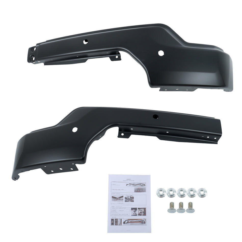 Labwork Steel Split Front Bumper W/ Sensor Holes For GMC Sierra 1500 2019-2021
