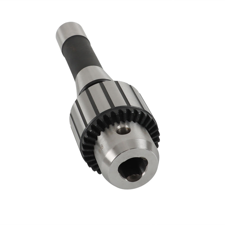 With R8 Shank Precision Integrated & Chuck Jaw Tightening Key 5/8" Drill Chuck
